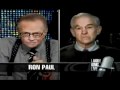 RON PAUL NAILS  (UNAIRED) LARRY KING