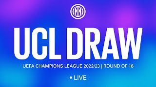 LIVE STREAMING | 2022/23 UEFA CHAMPIONS LEAGUE ROUNF OF 16 DRAW 🔮⚫🔵??
