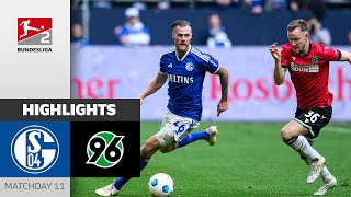Much Needed Win for Schalke | FC Schalke 04 — Hannover 96 3-2 | All Goals | MD 11 Bundesliga 2023/24