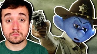 SMURF MATADOR DE ZUMBI! - Unturned