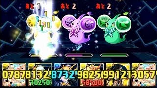 パズドラ「ツインリット降臨！天極と地獄」麒麟PTでノーコン攻略に挑んだものの2ステージが硬すぎて困った件