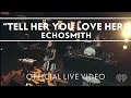 Tell Her You Love Her (live)