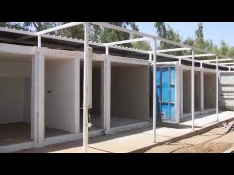 The Shipping Container Medical Compound for the Salam Center Khartoum 