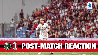 Sassuolo v AC Milan | Post-match reactions