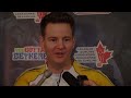 2012 Tim Hortons Brier Draw 14 Media Scrum