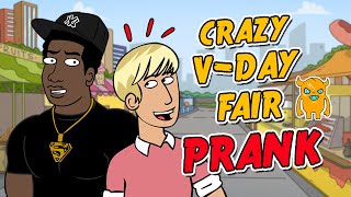 Crazy Valentine's Day Fair Prank - Ownage Pranks