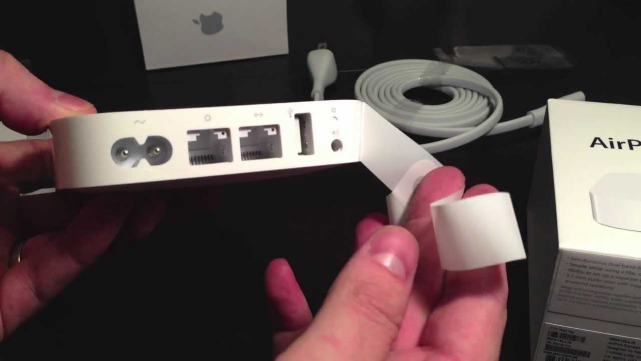 New Apple AirPort Express (2nd Generation) - YouTube