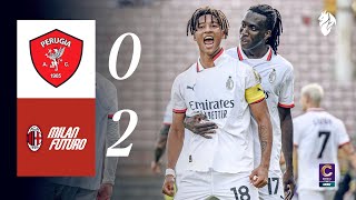 Zeroli with a 𝐎𝐕𝐄𝐑𝐇𝐄𝐀𝐃?𝐊𝐈𝐂𝐊??? ????????! | Perugia 0-2 Milan Futuro | Highlights Serie C