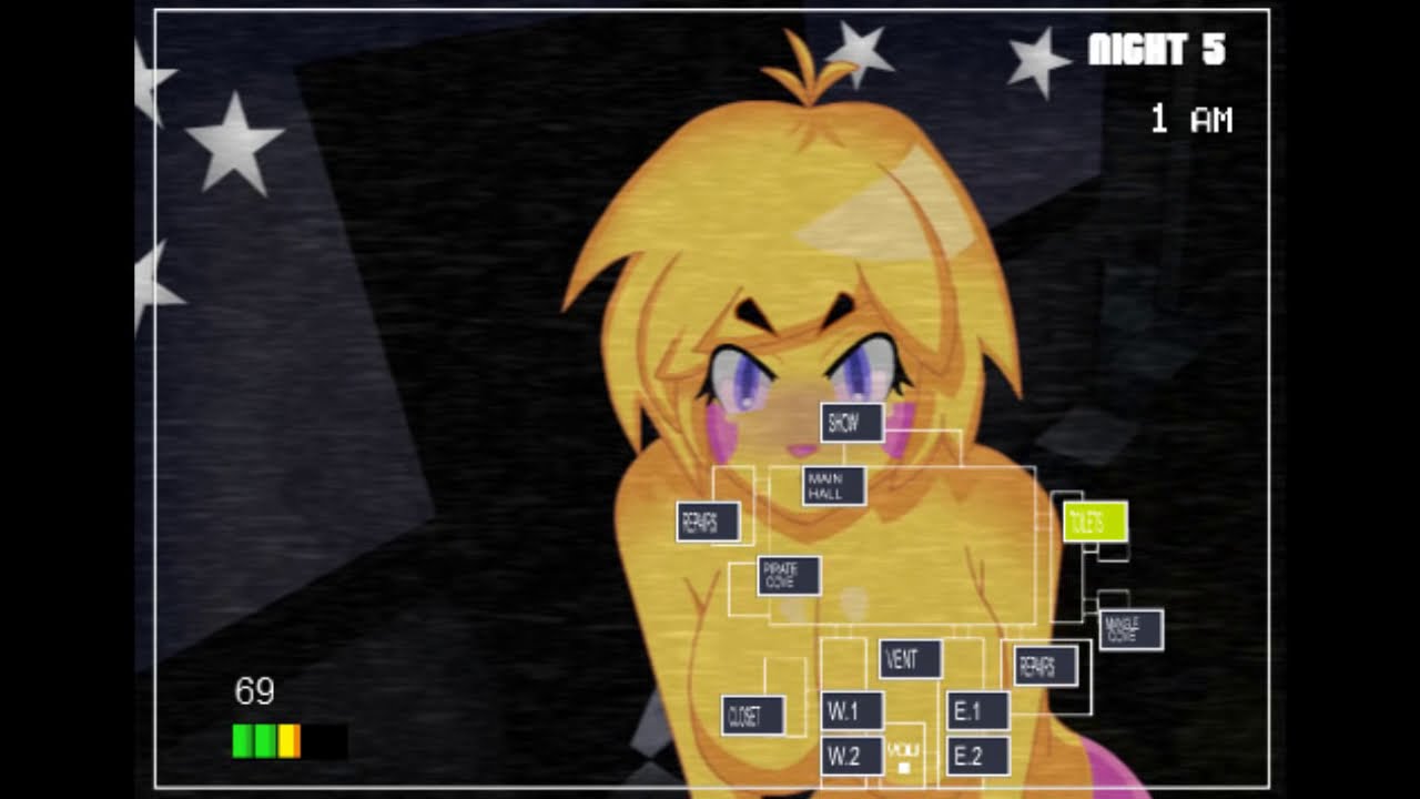 Five nights in anime boobs