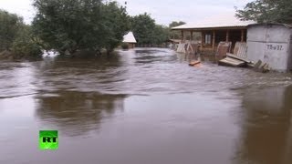 Уровень реки Амур в районе наводнения достиг исторического максимума