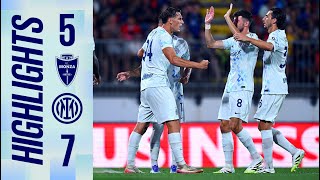 GOL DI TACCO DI PIO 🤯? + VITTORIA AI RIGORI | MONZA 5-7 INTER | HL AMICHEVOLE 2025/26⚽⚫🔵?⚫