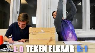 Chille Zaterdag: Bardo VS Jordi in een TEKENWEDSTRIJD?!!