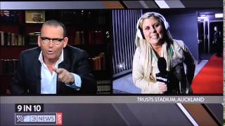 The Paul Henry Show - Contestant F-Bombed on live television - (Warning: Contains Explicit Language)