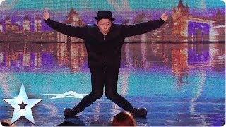 Kieran Lai throws some shapes | Britain's Got Talent 2014