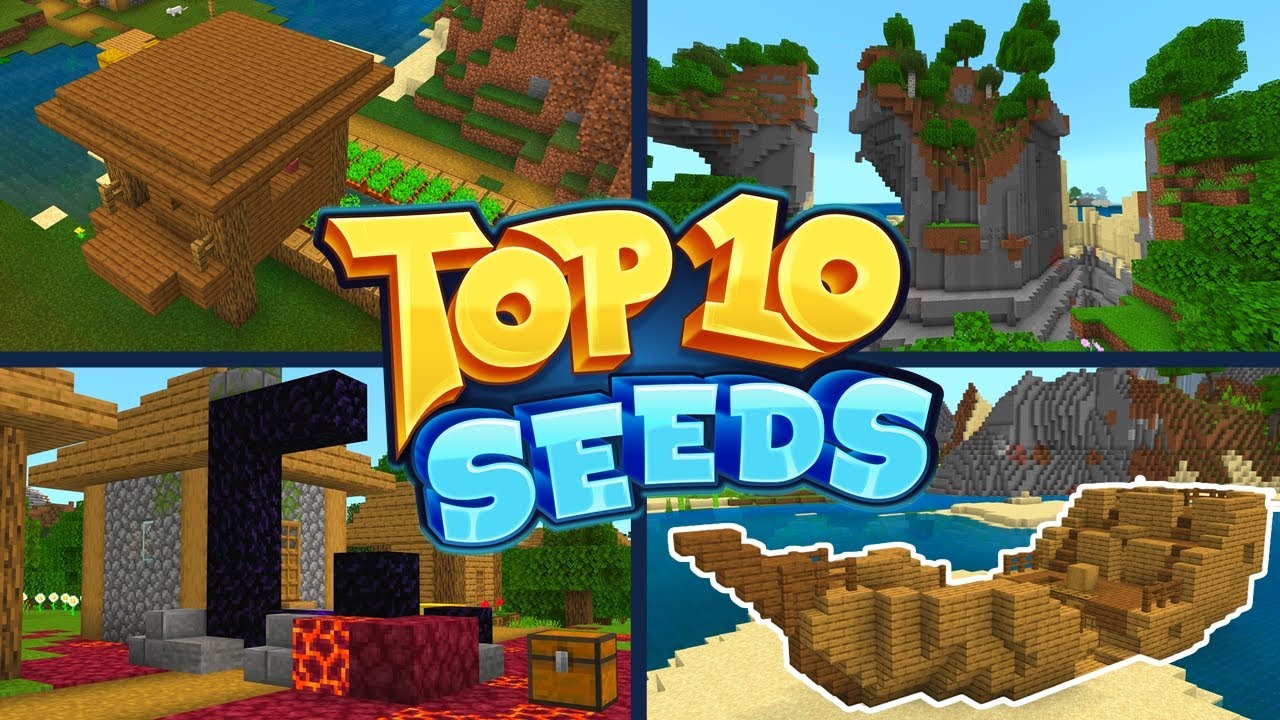 Minecraft,Top,5,Christmas,SEEDS,(Pocket,Edition,,PS4,,Xbox,,PC,,Switch) chr...