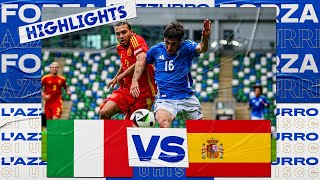 Highlights: Italia-Spagna 0-1 dts | Under 19 EURO 2024