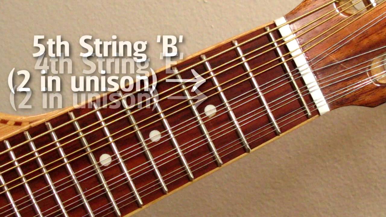 Tuning the 14String Filipino Banduria YouTube