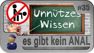 Unnützes Wissen (35): es gibt kein ANAL