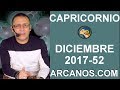 Video Horscopo Semanal CAPRICORNIO  del 24 al 30 Diciembre 2017 (Semana 2017-52) (Lectura del Tarot)
