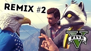 BORRACHOS MATANDO SUSCRIPTORES - REMIX #2 (GTA V ONLINE) - Con Rubius