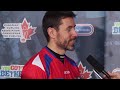 Draw 15 Media Scrum - 2013 Ford World Men's Curling Championship