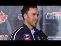 Draw 15 Media Scrum - 2013 Ford World Men's Curling Championship
