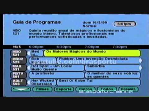 DIRECTV - GUIA DE PROGRAMAS-1997/1999 - YouTube