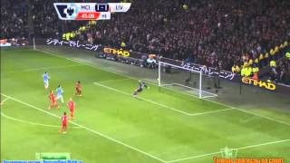 2-1 Manchester City-Liverpool GOAL NEGREDO 26/12/13 HD