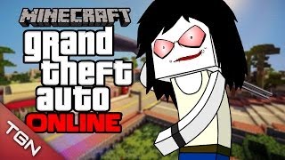 MINECRAFT | GTA 5 ONLINE: PRESENTACIÓN DE UN MUNDO ÉPICO (Grand Theft Auto en Minecraft)