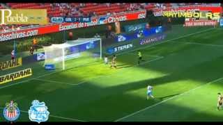 Guadalajara vs Puebla 2-4, jornada 6 de la Liga MX 2013