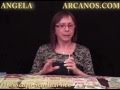 Video Horscopo Semanal LEO  del 16 al 22 Enero 2011 (Semana 2011-04) (Lectura del Tarot)