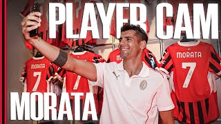 Player Cam: Àlvaro Morata’s first taste of AC Milan | #DNACMilan