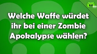 Welche Waffe bei einer Zombie Apokalypse ? - Frag PietSmiet ?!