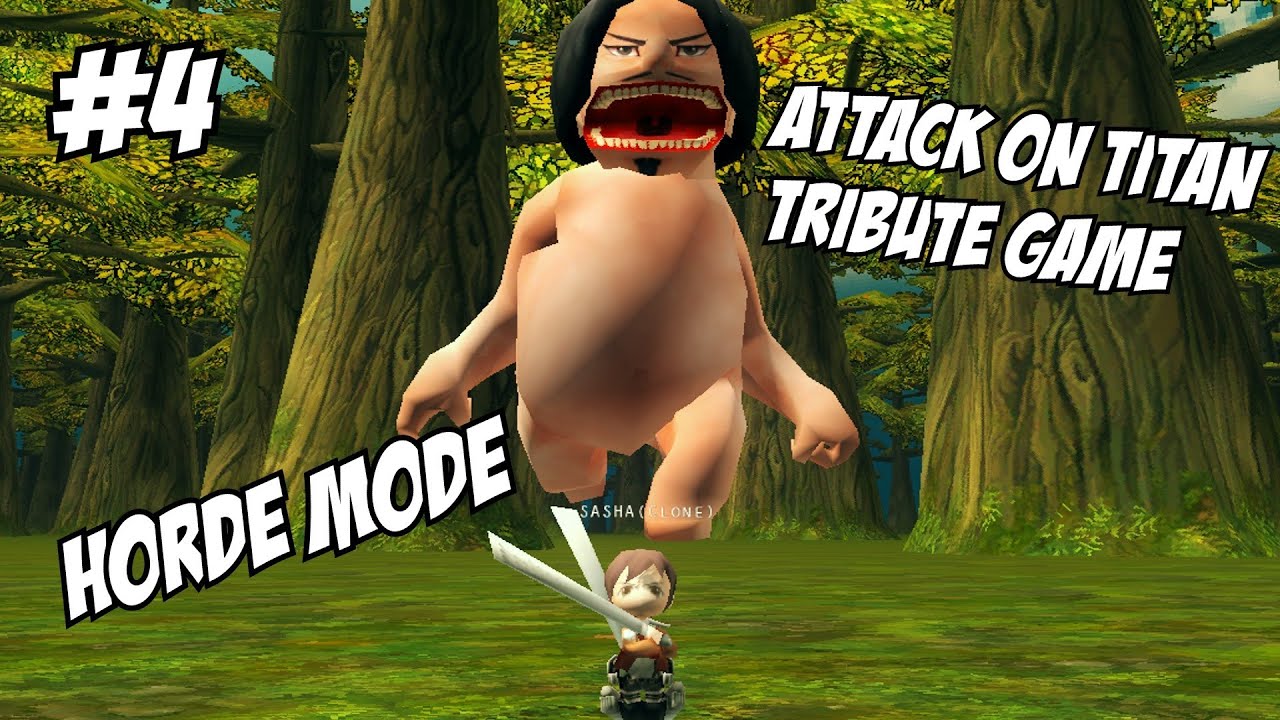 attack on titan tribute game unity not working