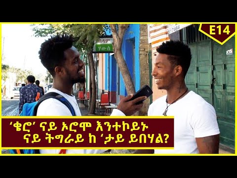 ቄሮ ናይ ኦሮሞ እንተኮይኑ ናይ ትግራይ ከ መን ይብሃል Funny Tigrigna Street Interview EP-14