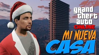 MI NUEVA CASA en GTA Online + Papá Noel con Willy