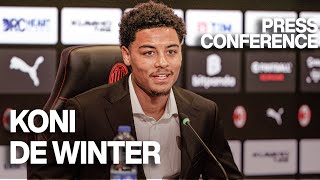 Koni De Winter: la conferenza stampa di presentazione