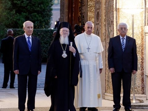 Francis is welcoming the Israeli and Palestinian presidents to the Vatican for an evening of peace prayers just weeks after the collapse of the latest round of U.S.-sponsored peace talks. (June 8)

Subscribe for more Breaking News: http://smarturl.it/AssociatedPress
Get updates and more Breaking News here: http://smarturl.it/APBreakingNews

The Associated Press is the essential global news network, delivering fast, unbiased news from every corner of the world to all media platforms and formats.
AP\'s commitment to independent, comprehensive journalism has deep roots. Founded in 1846, AP has covered all the major news events of the past 165 years, providing high-quality, informed reporting of everything from wars and elections to championship games and royal weddings. AP is the largest and most trusted source of independent news and information.
Today, AP employs the latest technology to collect and distribute content - we have daily uploads covering the latest and breaking news in the world of politics, sport and entertainment. Join us in a conversation about world events, the newsgathering process or whatever aspect of the news universe you find interesting or important. Subscribe: http://smarturl.it/AssociatedPress

http://www.ap.org/
https://plus.google.com/+AP/
https://www.facebook.com/APNews
https://twitter.com/AP