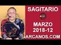 Video Horscopo Semanal SAGITARIO  del 18 al 24 Marzo 2018 (Semana 2018-12) (Lectura del Tarot)