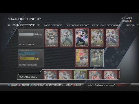 Madden 25 Ultimate Team (PS4) - 96 Overall Team