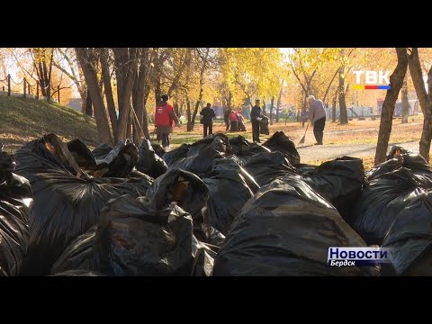 1000 кубометров мусора собрали бердчане за неделю 1000 кубометров мусора собрали бердчане за неделю
