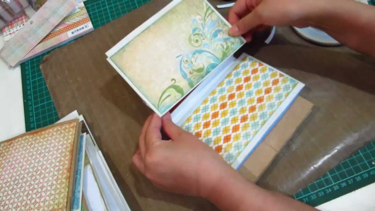 Scrapbook Die Cuts Spellbinders Storage Altered Box YouTube