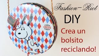 DIY- Crea un bolso con latas de galletas!