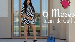 Ideas de Outfits 6 Meses de Embarazo