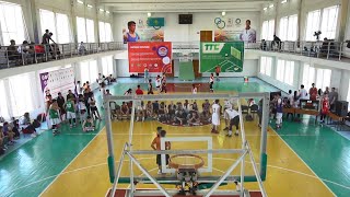 Лучшие моменты Финала Чемпионата Казахстана по баскетболу 3х3 среди студенческих команд