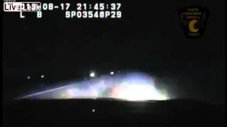 Speeding Cop Destroys Two People on Motorcycle