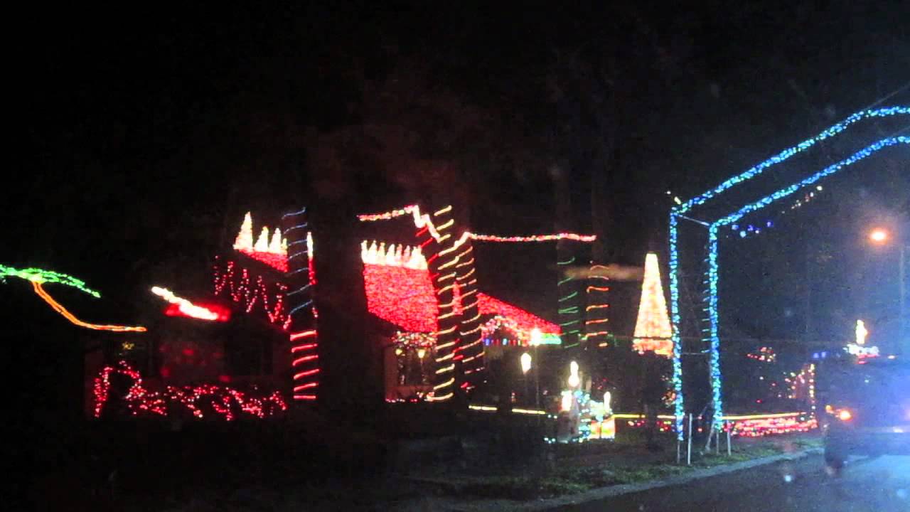 synchronized christmas lights display port orange synchronized christmas lights display port orange