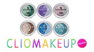 Review Recensione  3D Eyeshadow ESSENCE