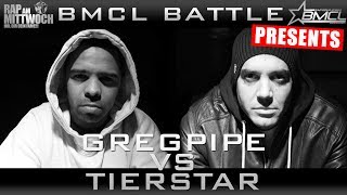 ★BMCL RAP BATTLE: TIERSTAR VS GREGPIPE (BATTLEMANIA CHAMPIONSLEAGUE)