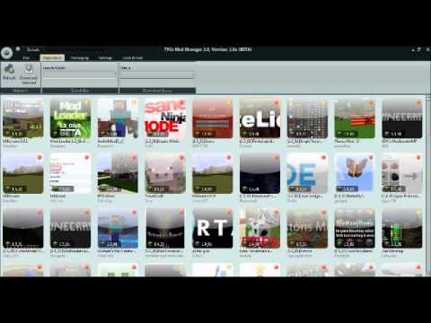 Minecraft - TFC Mod Manager V1.5 - YouTube